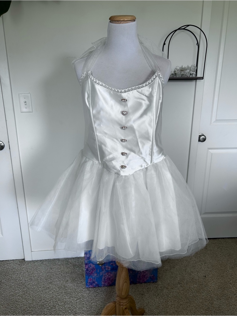NWT Sugar Thrillz Dream of You White Mini Dress Plus Size XXL